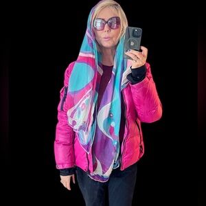 SAM. Vibrant Pink Freestyle Puffer Jacket